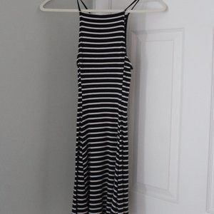 Cotton striped dress forever 21